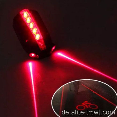 LED -Fahrrad Sicherheitslampe Hintergrundbeleuchtung